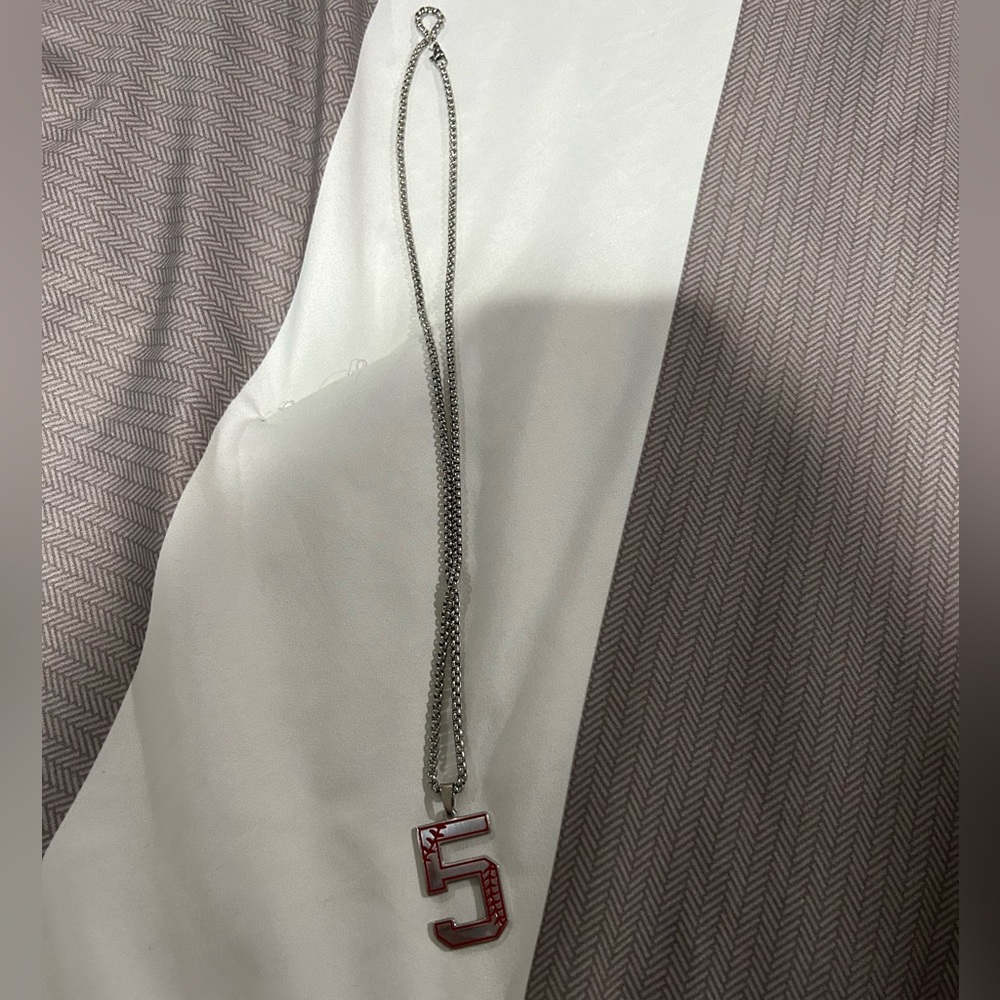baseball necklace